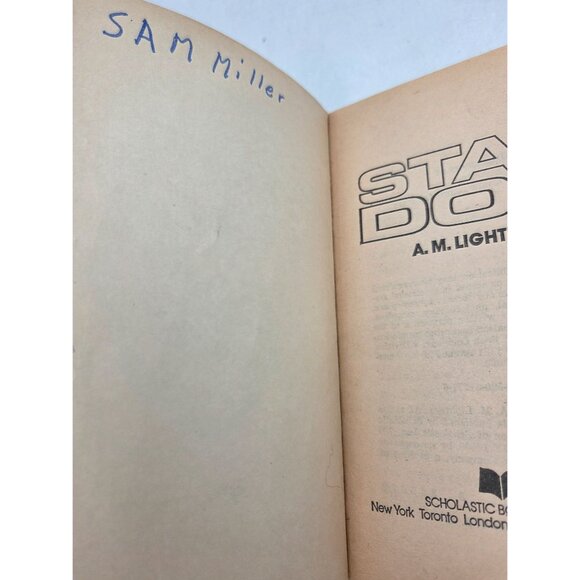 Star Dog By A.M. Lightner Paperback Book 1973 Edition Scholastic Printed USA - Picture 5 of 7